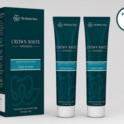 crown white toothpaste