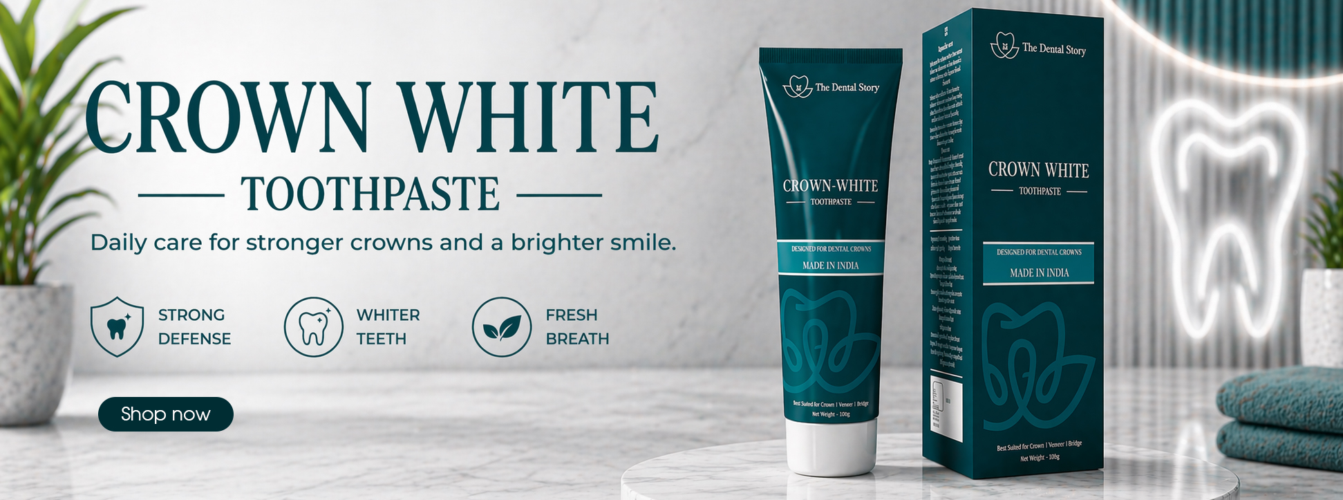 Crown White Toothpaste